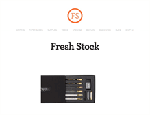 Tablet Screenshot of freshstockjapan.com